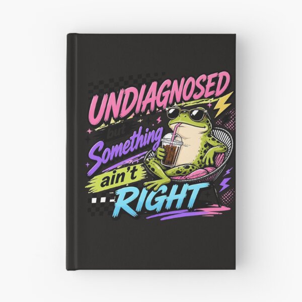Item preview, Undiagnosed Something Ain't Right Funny Frog Design designed and sold by LunaPixelStudio.