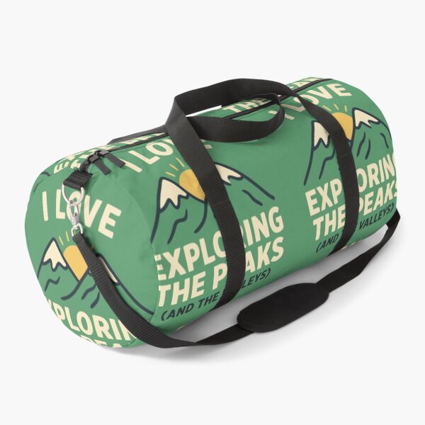 Item preview, I Love Exploring The Peaks And The Valleys Outdoor designed and sold by Amir Faysal.