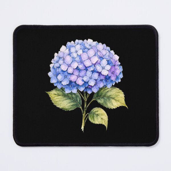 Item preview, Minimal Hydrangea Botanical Watercolor designed and sold by ColorSplash123.
