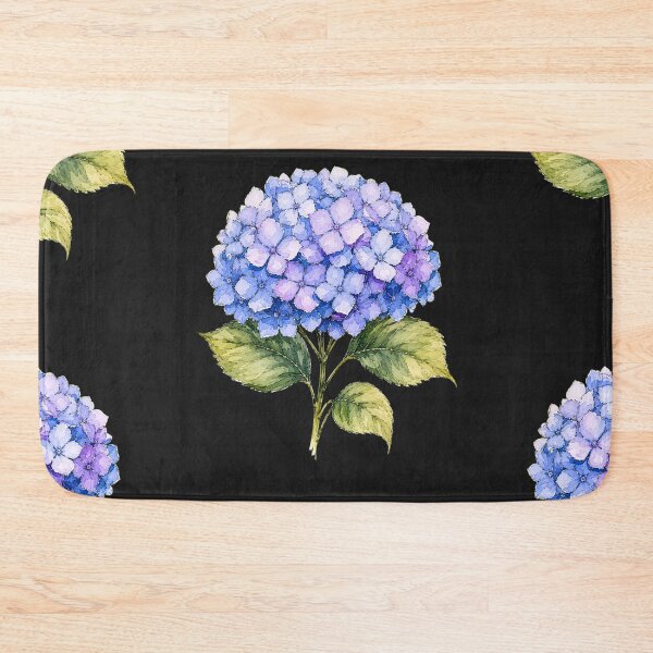 Item preview, Minimal Hydrangea Botanical Watercolor designed and sold by ColorSplash123.