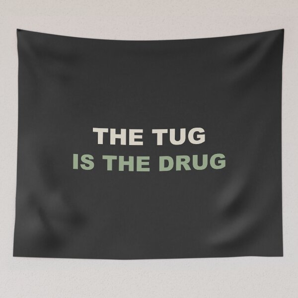Item preview, The Tug Is The Drug - Funny Fishing designed and sold by RetroThreadWorks.