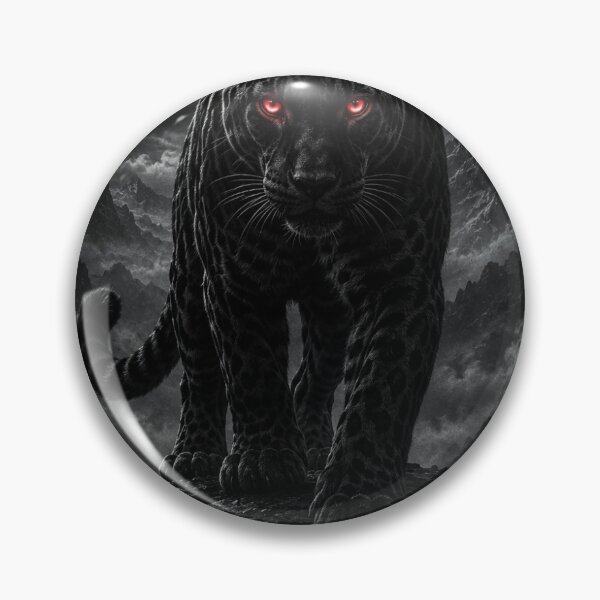 Item preview, Attitude | Black Leopard Dark Aesthetic Motivation Design designed and sold by Bathu Designs.