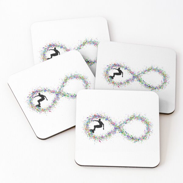Item preview, Surfing Forever Infinity Rainbow designed and sold by ChristinasMess.
