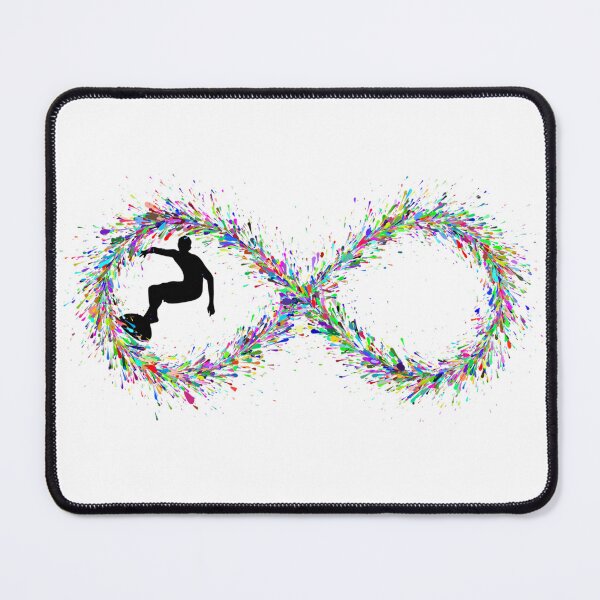 Item preview, Surfing Forever Infinity Rainbow designed and sold by ChristinasMess.