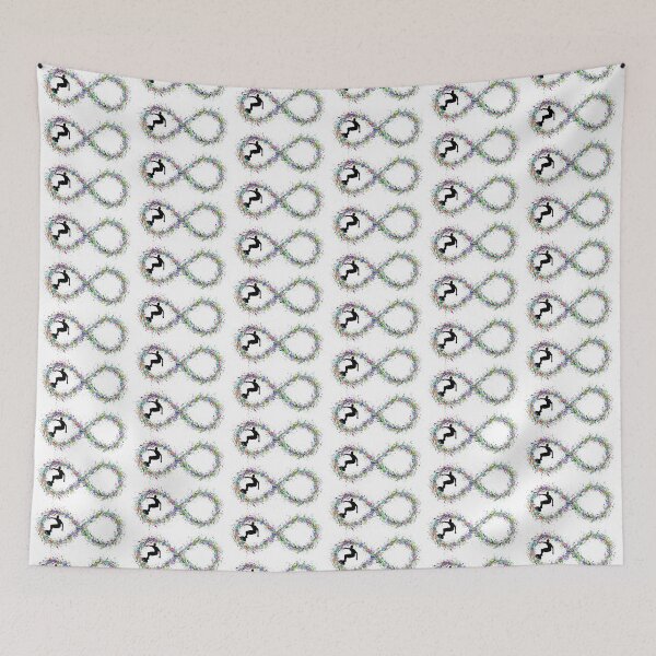 Item preview, Surfing Forever Infinity Rainbow designed and sold by ChristinasMess.