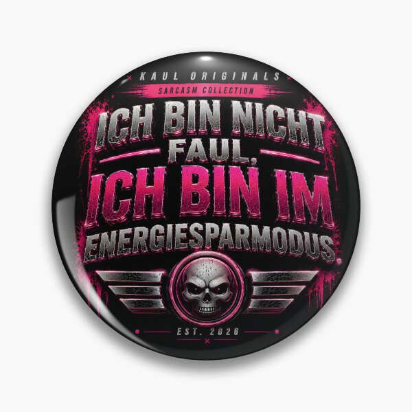 Item preview, I'm not lazy, I'm in energy-saving mode – Funny sarcasm design designed and sold by Peter Kaul.