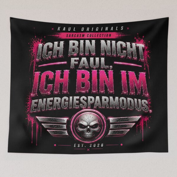 Item preview, I'm not lazy, I'm in energy-saving mode – Funny sarcasm design designed and sold by Peter Kaul.