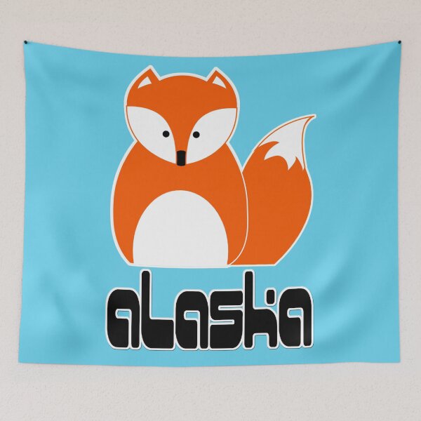 Item preview, Red Fox Cartoon, Alaska designed and sold by AlaskaExtreme.
