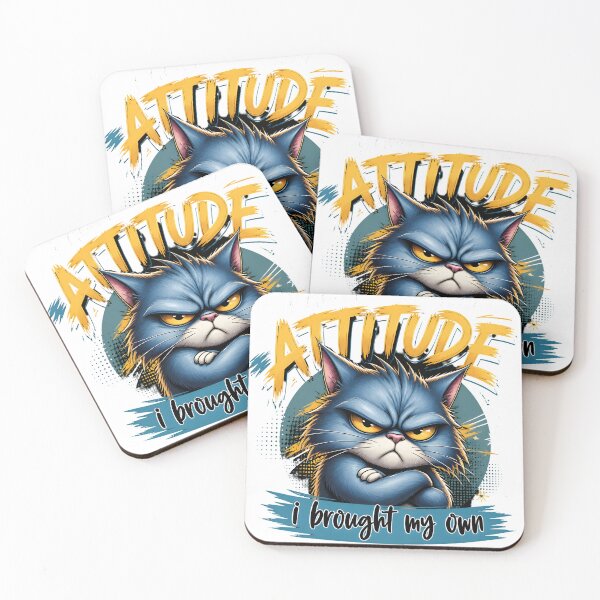 Item preview, I Don't Need Your Attitude I Brought My Own Cat Design designed and sold by LunaPixelStudio.