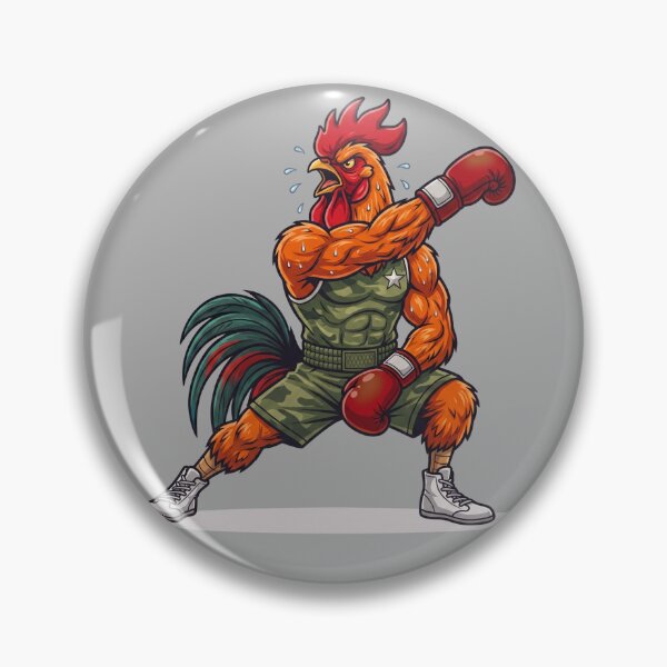 Item preview,  The rooster is warming up and stretching. designed and sold by BreezifyDesignStudio.