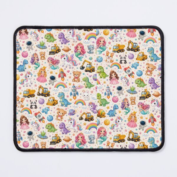Item preview, Kids Kawaii pastel wonderland pattern designed and sold by Side Quest Co..
