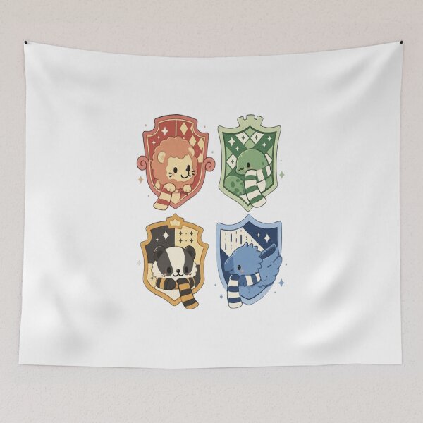 Item preview, Cute Magical House Animal Sticker Pack designed and sold by oganespegenh.