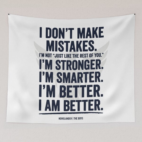 Item preview, The Boys I AM BETTER designed and sold by Screen Lore.
