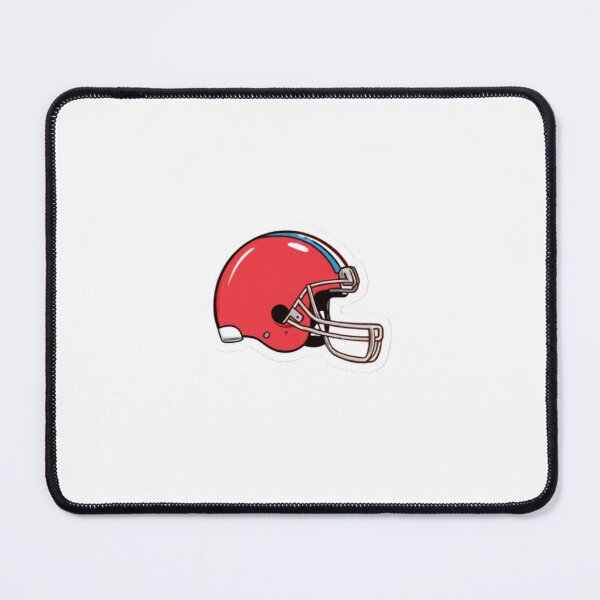 Item preview, Red Football Helmet Laptop Sticker designed and sold by Doka Images.