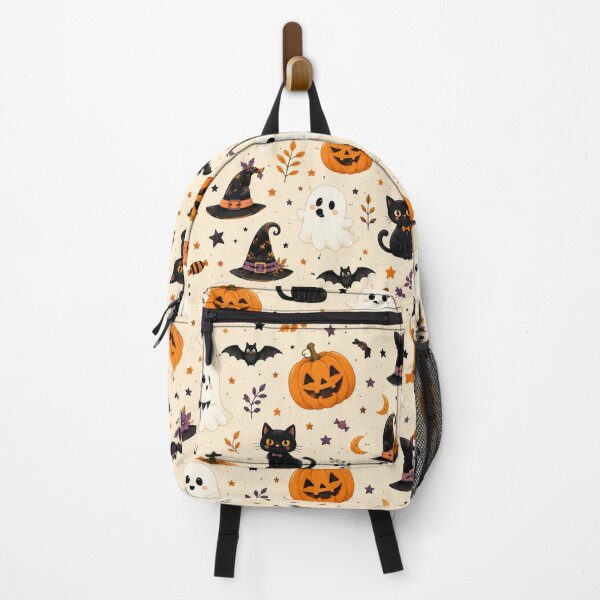 Item preview, Kawaii Halloween pattern with cute creatures designed and sold by Side Quest Co..
