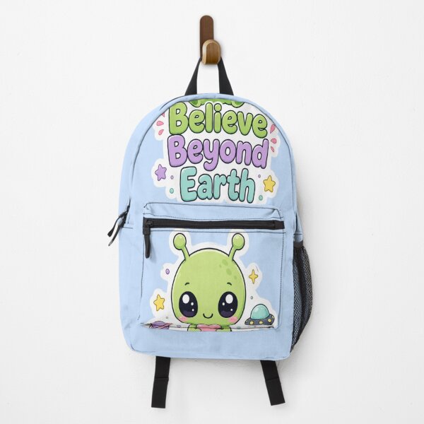 Item preview, Cute Green Alien Believe Beyond Earth designed and sold by Ruamid.