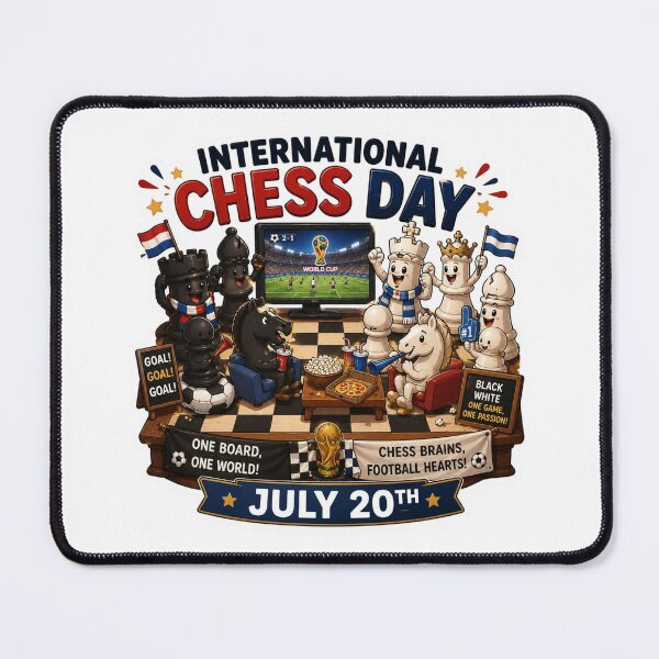 Item preview,  International Chess Day designed and sold by SNC3421.