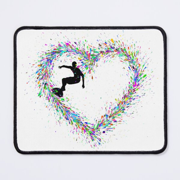 Item preview, Love Surfing Rainbow Wave designed and sold by ChristinasMess.