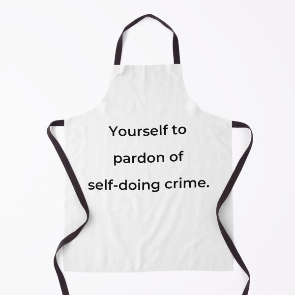 Item preview, “Yourself to pardon of self-doing crime.” - print black designed and sold by ariksworld.