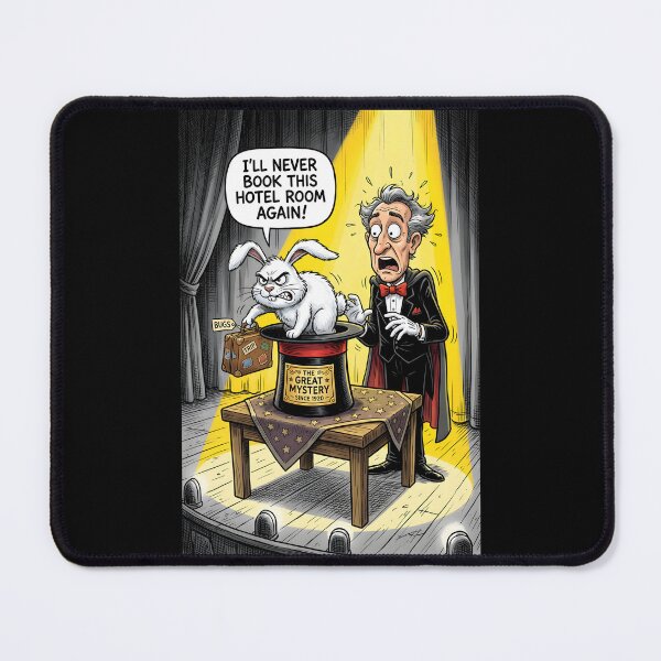 Item preview, Angry Rabbit Climbing out of the Magic Hat designed and sold by Museum Of Non-Existing Art.
