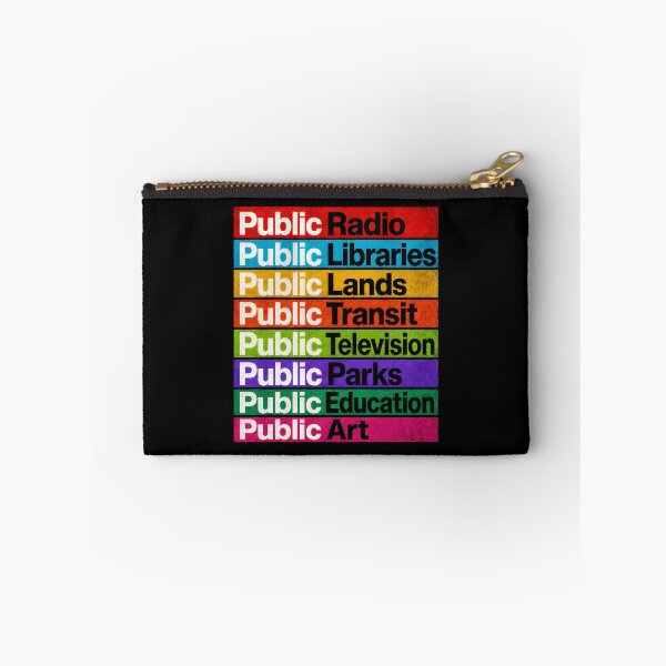 Item preview, Public Radio Libraries Lands Transit Television Parks designed and sold by Randomera.