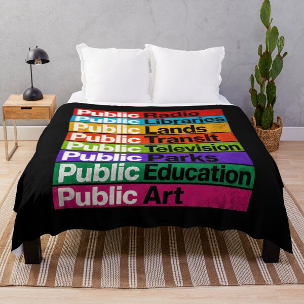 Item preview, Public Radio Libraries Lands Transit Television Parks designed and sold by Randomera.