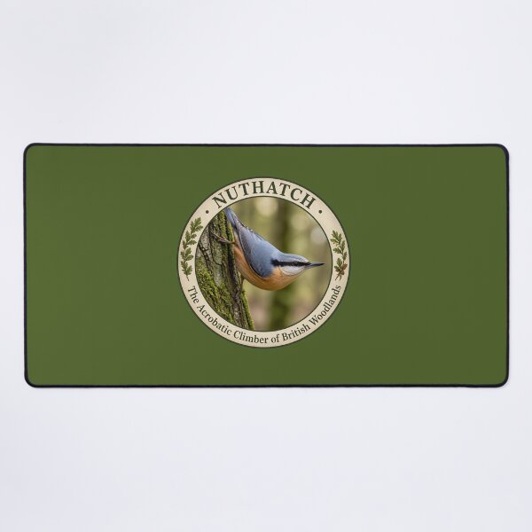 Item preview, NUTHATCH – The Acrobatic Climber of British Woodlands designed and sold by The Digital Compass.