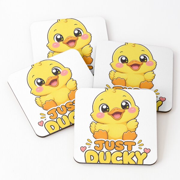 Item preview, Just Ducky Sweet Kawaii Duckling designed and sold by BoosterShop.