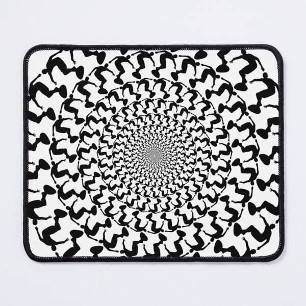 Item preview, Wake Surfing Black Kaleidoscope Mandala  designed and sold by ChristinasMess.