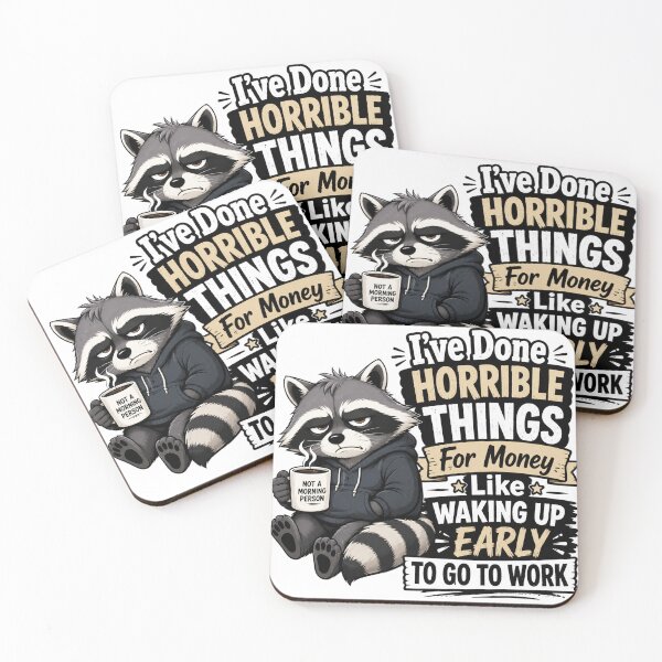 Item preview, I've Done Horrible Things For Money Funny Work Design designed and sold by LunaPixelStudio.