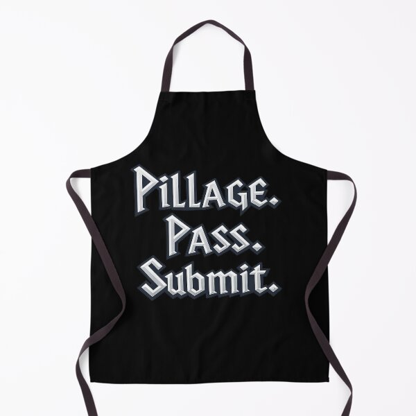 Item preview, Pillage Pass Submit BJJ Viking designed and sold by TheEP.