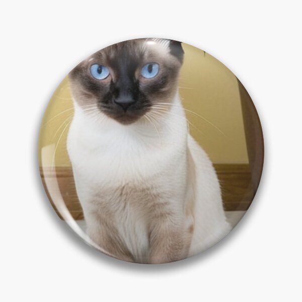 Item preview, Animals - Siamese Cat, Zen Portrait with Intense Blue Eyes designed and sold by World-Pets.