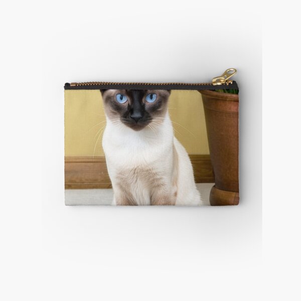 Item preview, Animals - Siamese Cat, Zen Portrait with Intense Blue Eyes designed and sold by World-Pets.