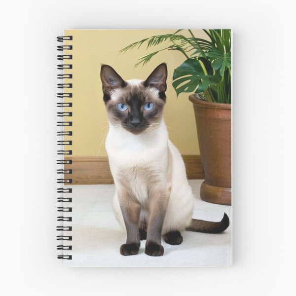 Item preview, Animals - Siamese Cat, Zen Portrait with Intense Blue Eyes designed and sold by World-Pets.