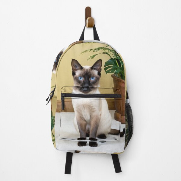 Item preview, Animals - Siamese Cat, Zen Portrait with Intense Blue Eyes designed and sold by World-Pets.