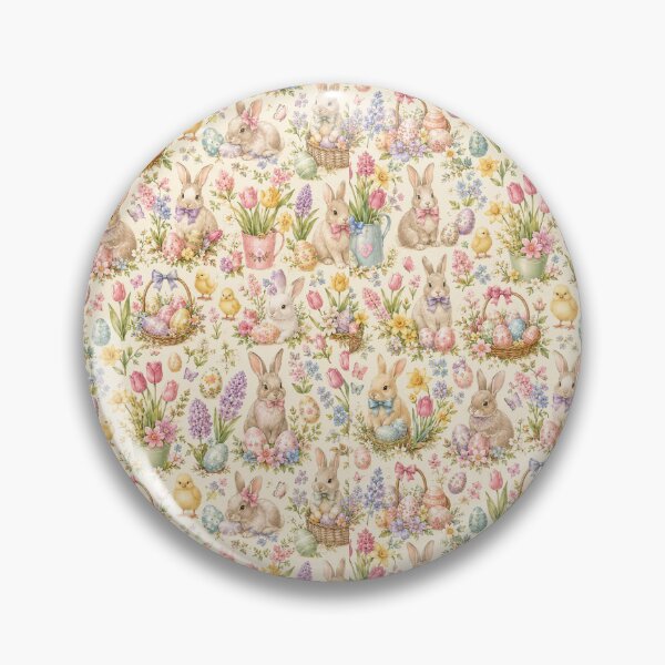 Item preview, Easter bunny and egg wonderland patterns designed and sold by Side Quest Co..