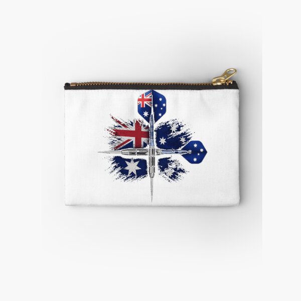 Artikelvorschau, Australische Flagge Darts gekreuztes Dart-Design entworfen und verkauft von rafi18.