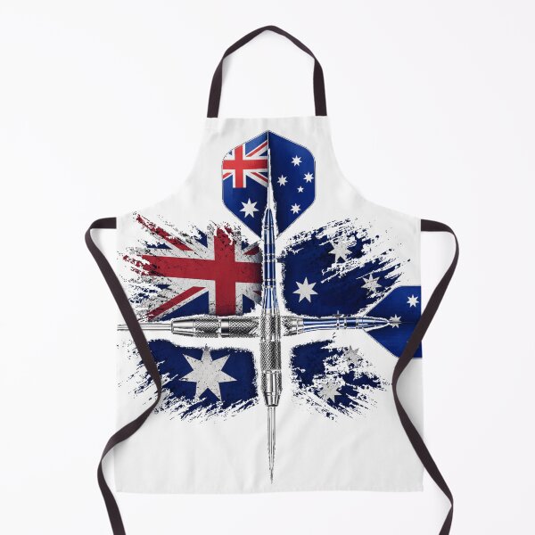 Item preview, Australian Flag Darts Crossed Dart Design designed and sold by rafi18.