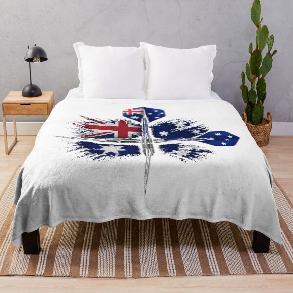 Item preview, Australian Flag Darts Crossed Dart Design designed and sold by rafi18.