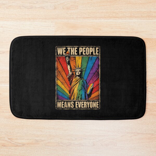 Item preview, USA LGBTQ Equality We The People Means Everyone Pride designed and sold by Randomera.
