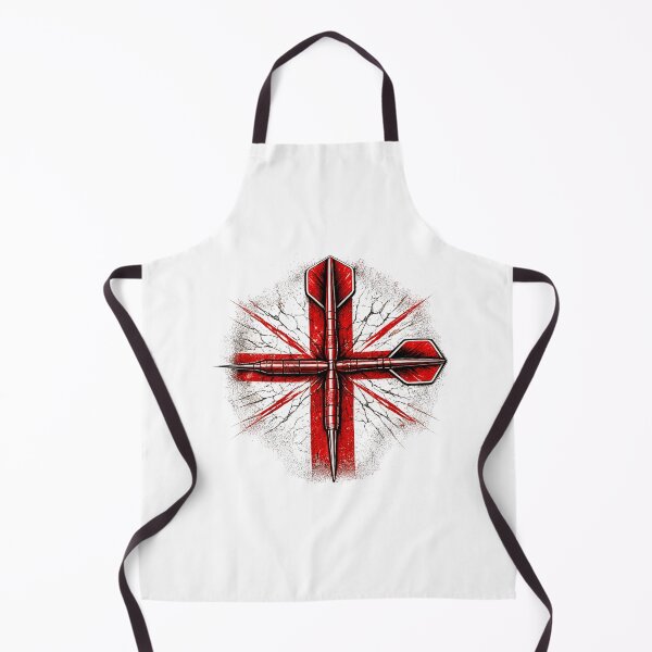 Item preview, England Darts Crossed Darts Grunge Design designed and sold by rafi18.