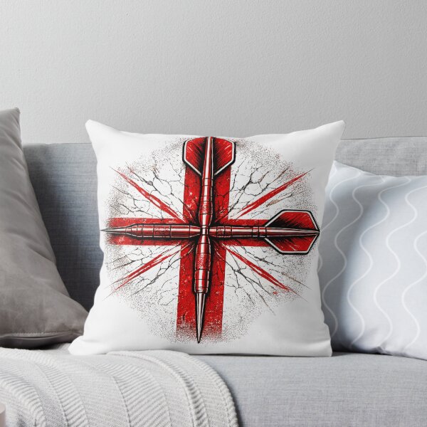 Item preview, England Darts Crossed Darts Grunge Design designed and sold by rafi18.