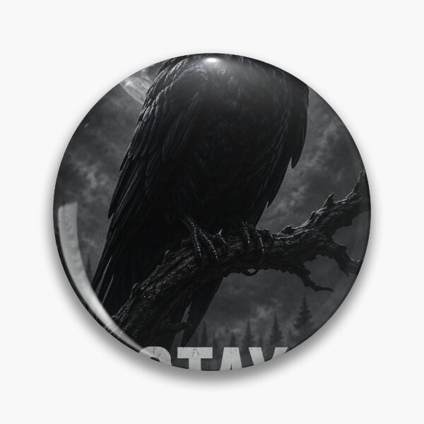 Artikelvorschau, Stay Rare Black Raven Dark Aesthetic Poster entworfen und verkauft von Bathu Designs.