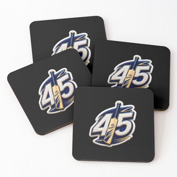 Item preview, Hitman Cricket Bat Crest Jersey 45 Emblem Sticker designed and sold by Satish04.