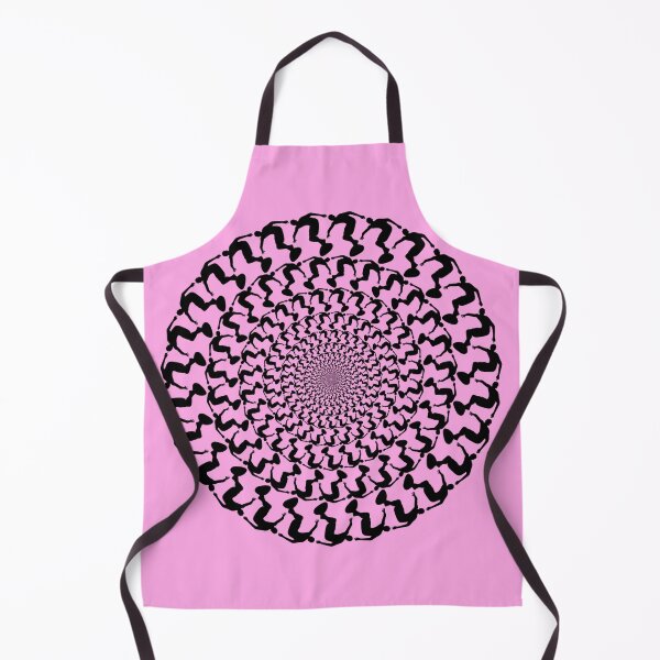 Item preview, Pink Wake Surfing Black Kaleidoscope Mandala designed and sold by ChristinasMess.