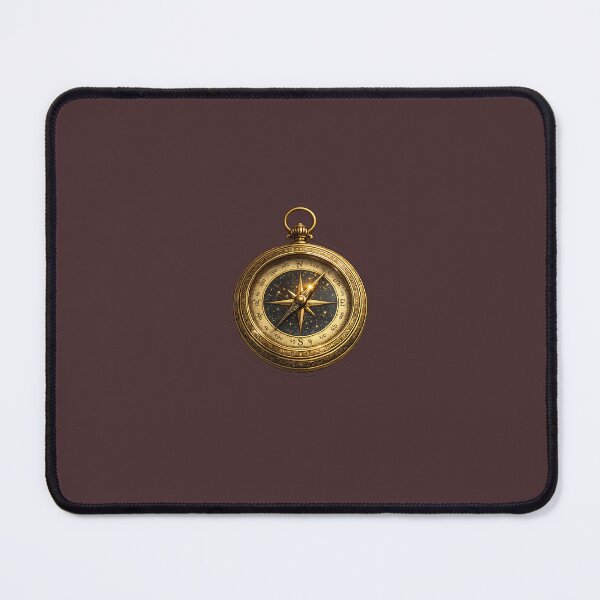 Item preview, Antique Brass Compass Sticker designed and sold by PawsAndpetalstudio.