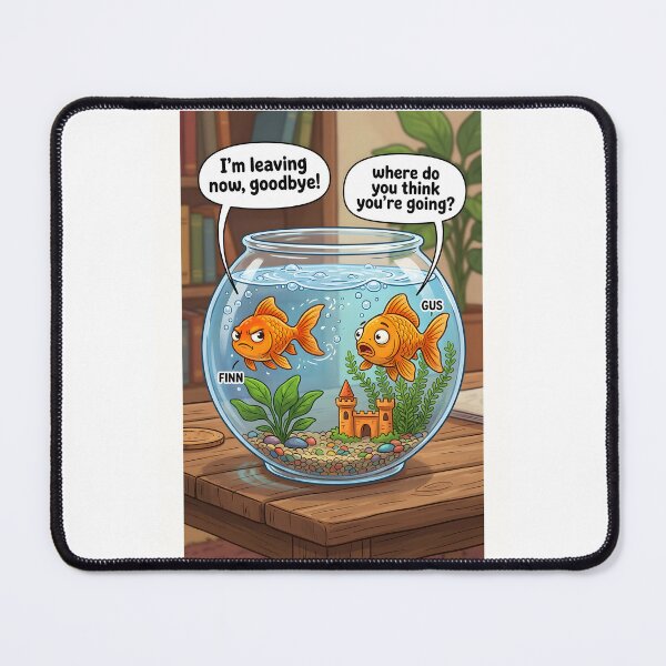 Item preview, Goldfish Trouble I am Leaving you designed and sold by Museum Of Non-Existing Art.