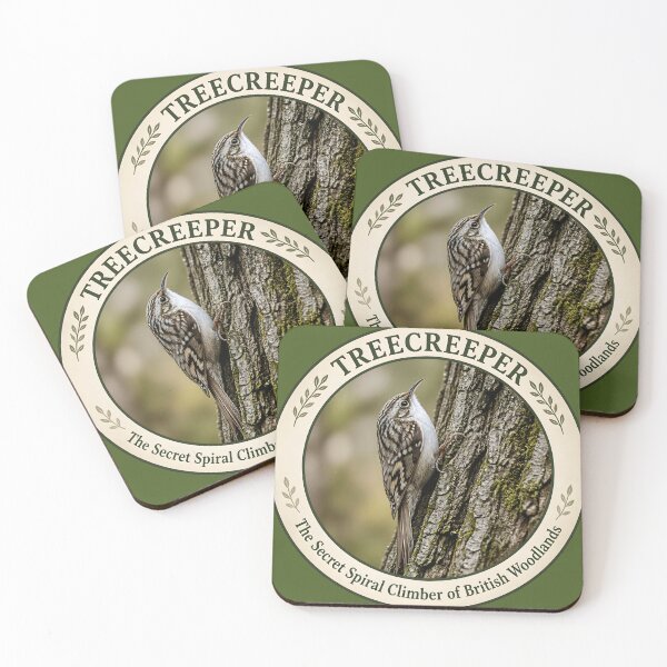 Item preview, TREECREEPER   – The Secret Spiral Climber of British Woodlands designed and sold by The Digital Compass.