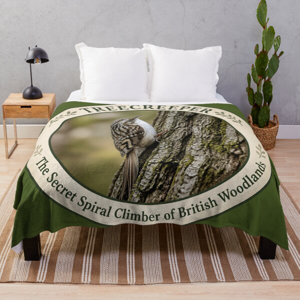 Item preview, TREECREEPER – The Secret Spiral Climber of British Woodlands designed and sold by The Digital Compass.