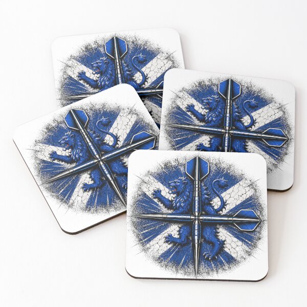 Item preview, Scotland Darts Crossed Darts Grunge Design designed and sold by rafi18.